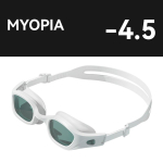 L&uuml;hin&auml;gelikkuse ujumisprillid -2 kuni -7 Optilised ujumisprillid koos karbiga Retseptiga T&auml;iskasvanutele Veekindlad Uduvastased Ujumisprillid white