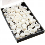 50 tk hambaravi ajutised kroonispoonid esi-/tagahambad S&uuml;nteetilisest vaigust hambad Posterior teeth