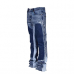 Meeste kottis laia s&auml;&auml;rega teksap&uuml;ksid Elastsest teksariidest Vabaaja T&ouml;&ouml;p&uuml;ksid Vintage lapitehnika &Auml;rak&auml;iva s&auml;&auml;rega S tumesinine v&auml;rv