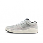 Air Jordan Stadium 90 Light Smoke Grey Silver Meeste tossud Pale-Ivory Photon-Dust Metallic-Silver HV1810-001 36.5