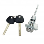 Vasak eesmine juhipoolse ukse lukusilinder 2 v&otilde;tmega 81970-C1A00 Sonata 15-19 jaoks