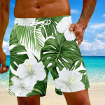 Meeste moe Hawaii mustriga elastse v&ouml;&ouml;kohaga vabaaja joogap&uuml;ksid rannap&uuml;ksid XXXXXXL