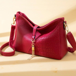 Naiste Lihtne br&auml;ndi disain Suure mahutavusega Crossbody kotid Moodne PU &uuml;hev&auml;rviline &otilde;lakott 27x11x19cm