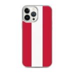 Coque iPhone &ndash; Autriche &ndash; Drapeau &ndash; Souple &ndash; Mitmev&auml;rviline &ndash; &Uuml;hilduv iPhone 13 Pro Max