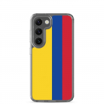 Coque T&eacute;l&eacute;phone &ndash; Samsung &ndash; Galaxy S23 Plus &ndash; Drapeau Colombie &ndash; Souple &ndash; mitmev&auml;rviline