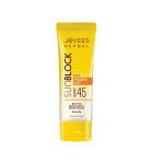 Jovees Taimne P&auml;ikesekaitsekreem SPF 45 Kuivale Nahale | Lai Spekter UVA UVB Sinise Valguse Kaitse | Kerge, Mitte-rasvane, Niisutav 50g