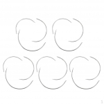 15 Pieces Leather craft Tool All-Purpose Special Sewing Curved