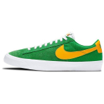 Nike Zoom Blazer Low Pro GT SB Lucky Green Gold Unisex tossud Must Valge University-Gold DC7695-300 38.5