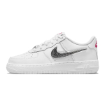 Nike Air Force 1 LV8 GS Valge Must Laste Tossud Very-Berry Metallik-H&otilde;be DC9651-100 39 white