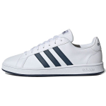 Adidas Grand Court Base Valged Meeskonna Sinised Unisex Tossud Pilvevalged FY8568 40