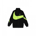 Nike Big Swoosh &uuml;mberp&ouml;&ouml;ratav Boa jope (Aasia suuruse m&auml;&auml;ramine) Must/Neoon Meeste &Uuml;leriided BQ6546-017 S