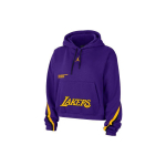 Jordan Los Angeles Lakers T&auml;hestik Prindiga Kootud Kapuutsiga Topp Naistele Lilla DR2525-504 L