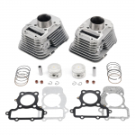 Silindri Kolb Komplekt Yamaha Virago 250 XV250 V Star Route 66 88-24 jaoks