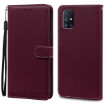 Samsung M51 &uuml;mbrisele Pehme silikoonist rahakotiga nahast klapp&uuml;mbris Samsung Galaxy M51 &uuml;mbrisele M 51 Stendiga raamatukaane Coque Fundas For Samsung M51