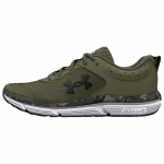 Under Armour Charged Assert 10 Merev&auml;e OD Roheline Kamuflaaž Unisex Tossud Must 3027036-300 44