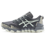Asics Gel-FujiTrabuco 7 Mugavad Mitmek&uuml;lgsed Kangast S&uuml;nteetilisest Nahast Madalad Maastikujooksujalatsid Meeste Tossud Hall Valge 1011B256-020 40
