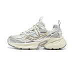 Saucony 2K Cavalry Vintage Kulunud Mitte libisevad Hingavad Madalad Vabaaja Treening Linna Pendel Jooksukingad Unisex toss H&otilde;behall S79053-3 35.5