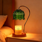 Romantiline aroomiteraapia vaha sulatamise lamp K&uuml;&uuml;nla sulatamise lamp Magamistoa vaha sulatamise lamp Taimeriga h&auml;mardatav aroomiteraapia lamp l&otilde;hn S&uuml;nnip&auml;evakingitus B roheline