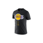Nike Los Angeles Lakers Courtside Logo T-s&auml;rk Meeste Topid Must CK7962-010 L black
