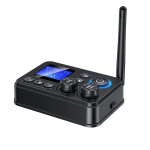 Bluetooth 5.4 helisaatja vastuv&otilde;tja AUX 3,5 mm pistik optiline/koaksiaalne juhtmevaba heliadapter toetab TF/U-ketta taasesitust k&otilde;lari, teleri, arvuti, auto jaoks