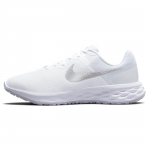 Nike Revolution 6 Next Nature 'White Pure Platinum' Naiste jooksujalatsid DC3729-101 35.5