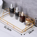 Elegantne vannitoariiul: Tualettruumi hoiuriiul, Laua korraldaja, Kosmeetikahoidik, Kerge luksuslik stiil