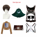 Cosplay Anime Levi Ackerman Mikasa Ackerman Cosplay Kost&uuml;&uuml;m Eren Jaeger R&otilde;ivad Hange Zoe Cosplay Kost&uuml;&uuml;m Aot T&auml;iskomplekt L