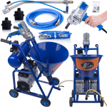 Rosfix Kipsiprits Blue Dragon BD41 &ndash; Tootlikkus 15L/Min | V&otilde;imsus 4100W | 25L paak segamisfunktsiooniga