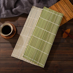 1 tk K&ouml;&ouml;gis sushi t&ouml;&ouml;riist Bambusest rullimismatt DIY Onigiri riisilabad T&ouml;&ouml;riistad Bambusest sushimatt Jaapani sushi t&ouml;&ouml;pink