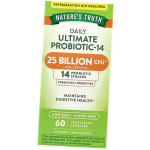 Probiootikumid, Daily Ultimate Probiotic-14 25 miljardit CFU, Nature's Truth 60 kapslit (69509005) 60vcaps