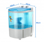 5kg Kingapesumasin &Uuml;he trumliga pesumasin ja kuivati masin kingadele, riietele, topeltkasutusega kingapuhastaja, &uuml;ks mini