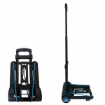 Kompaktne vastupidav kokkupandav k&auml;ru pakenditele, majapidamistarvetele, pagasile ja toidukaupadele