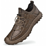 Moodne Mood Meeste Vabaaja Tossud Nahast Hingavad V&auml;litingimustes Matkamiseks Kingad Meeste Libisemiskindlad Matkakingad Meeste Mokassiinid Zapatos Hombre 38