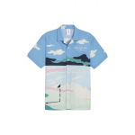 Puma X The Palm Tree Crew Ptc V&auml;rvilise Prindiga Pullover L&uuml;hikeste Varrukatega S&auml;rk Meeste S&auml;rgid Keiserlik-Sinine 623961-01 XS