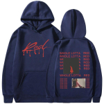 R&auml;ppar Playboi Carti Huppar Album Whole Lotta Red Opium Kaup Dressipluus Mehed Naised Mood Hip Hop Populaarne Pullover Streetwear S black