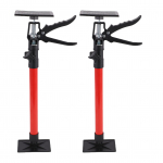 2 komplekti kappitugevdust 50-115 cm teleskoopiline tugipost bracket laekapi kapi paigaldamiseks Punane