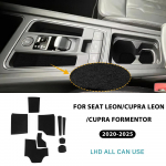 Seat Leon MK4 Cupra Leon Cupra Formentor 2020 2021 2022 2023 2024 2025 Keskjuhtimispaneeli k&auml;igukangi paneeli panipaiga kleebis Interj&ouml;&ouml;r