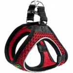 Harnais - HUNTER - Comfort Xxs - Rouge - R&eacute;fl&eacute;chissant - Tissu respirant punane