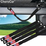 for 21+ Ford Bronco Roll Bar Grab Handle Grips Handles US Flag Accessories Black