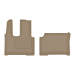 Dywaniki samochodowe welurowe do: Mercedes Actros MP4 wąska kabina (2011-2019) beżowe