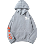 Kuum M&auml;ng Battlefield 6 Graafilised Hupparid Unisex Pikkade Varrukatega Fliisist Hupparitega Graafilise Tr&uuml;kiga Pulloverid XXXL gray