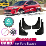 For Ford Escape Kuga 2022 2023 MK4 esirattad pritsmeporikaitsed porilapiga porikaitse poritiiba autole style B