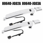 Easy tall Exterior Handle Exterior Door Handle Silver Car Door Handle Perfect Fit Reliable Performance Easy tallation Front Right