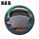 Auto roolikatte Toyota Land Cruiser Prado 120 2004-2009 Land Cruiser 1995-2007 Tacoma Hilux Volant 2005 2006 Black Thread