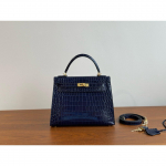 Uus krokodillimustriga kott kaasaskantav crossbody &otilde;lakott nahast naiste kott v&auml;lismaa stiilis kott naised 25 indigo