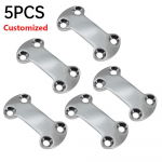 25mm Stainless Steel Marine Boat Belt Cam buckle Plate 1 Durable SS304 Strap Fixing Cam Buckle 5pcs pack for yacht accessories 5pcs a lot