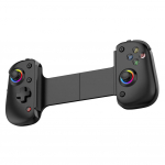 Traadita teleskoopm&auml;ngukontroller BT mobiiltelefoni m&auml;ngupult Halli efekti pulgad Androidi/iPhone'i/PS3/PS4/Switchi/XBOXi/PC jaoks must