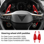 Auto roolivahetuslabad Cupra Formentor LEON Ateca jaoks 2024 2025 DSG ABS s&uuml;sinikkiust stiilis pikendused punane