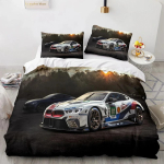 Sportauto V&otilde;idus&otilde;idu Voodipesu Kollektsioon &Uuml;he Inimese Twin T&auml;iskasvanu Queen King Suuruses Maasturi Veoauto Voodi Kollektsioon T&auml;iskasvanu Laste Magamistoa Tekikatted Kollektsioonid Meeste Poisi Kingitus 70x133cm 2pcs gray