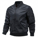 Meeste kevads&uuml;gisene kerge s&otilde;jav&auml;earmee pommitaja jope tuulejakk Softshell Varsity jakid, meeste golf, mood, spordir&otilde;ivad, mantel 6XL must